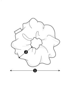 GANNI｜ (Grey Botanical Jacquard Scrunchie (A6431 628)) GANNI]Grey Botanical Jacquard Scrunchie (A6431 628) | 오케이몰
